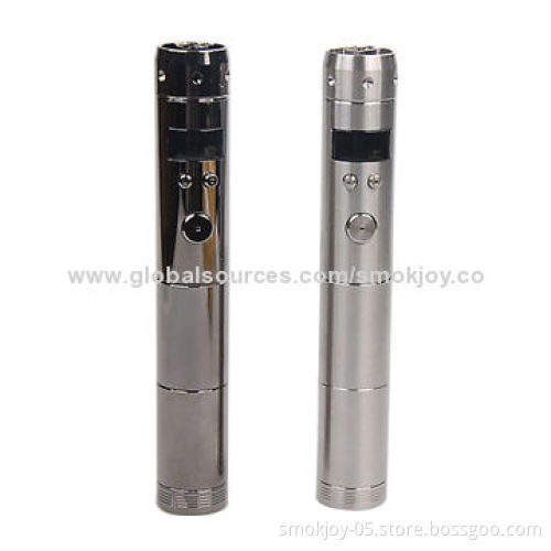 Smokjoy Stainless/Chrome Vamo V5 Starter Kit with 2,200mAh Battery Capacity